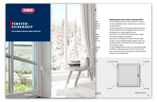Broschüre: ABUS Fenstersicherheit