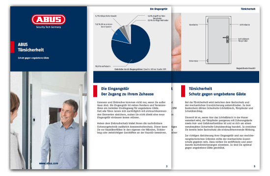Broschüre: ABUS Türsicherheit